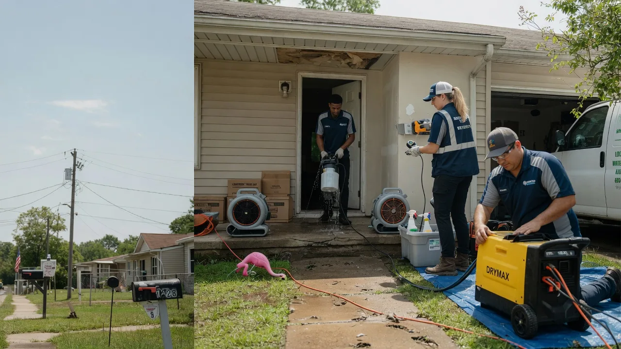 Storm Damage Water Removal in Salina, PA near me